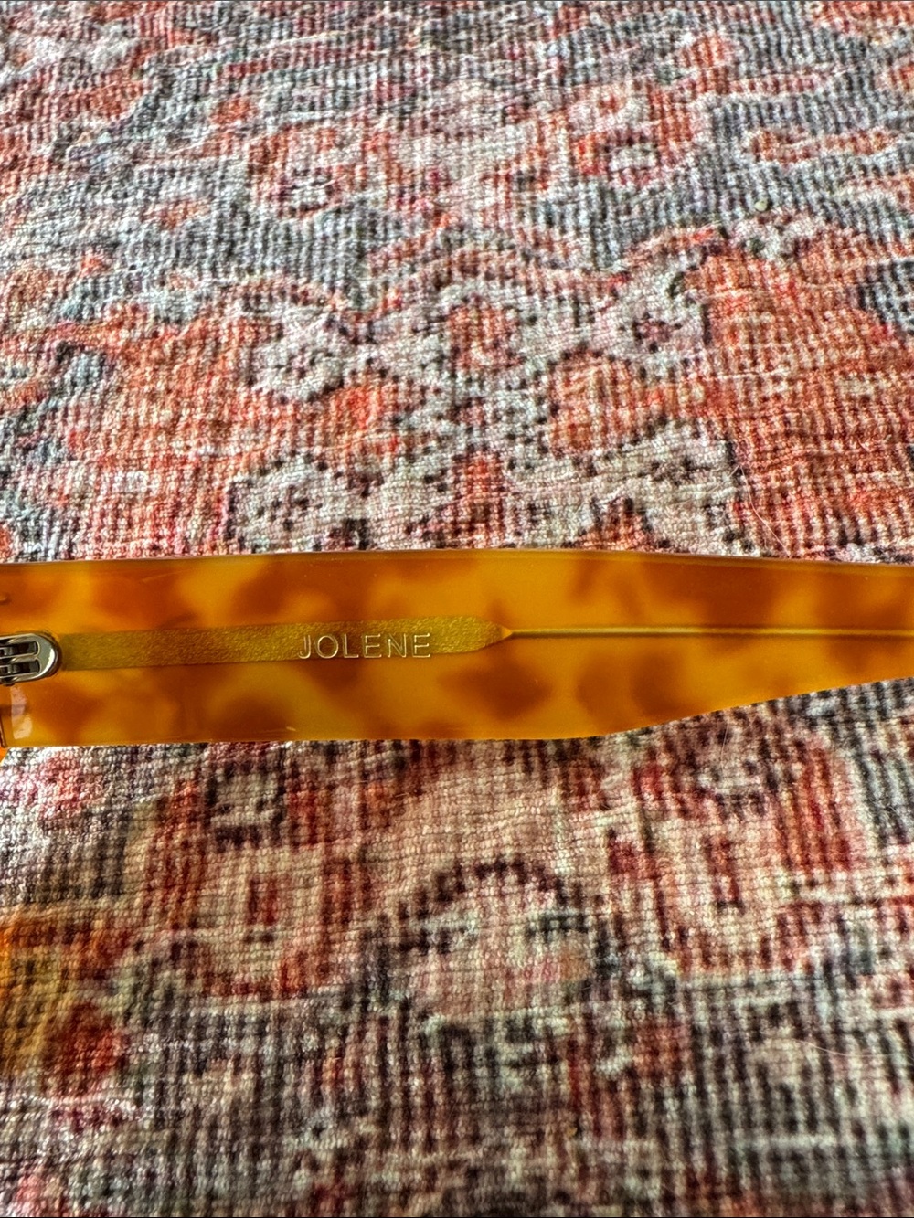 Anthropologie x I-Sea Jolene Sunglasses Sunnies in Beige Honey Tortoiseshell - Picture 4 of 8